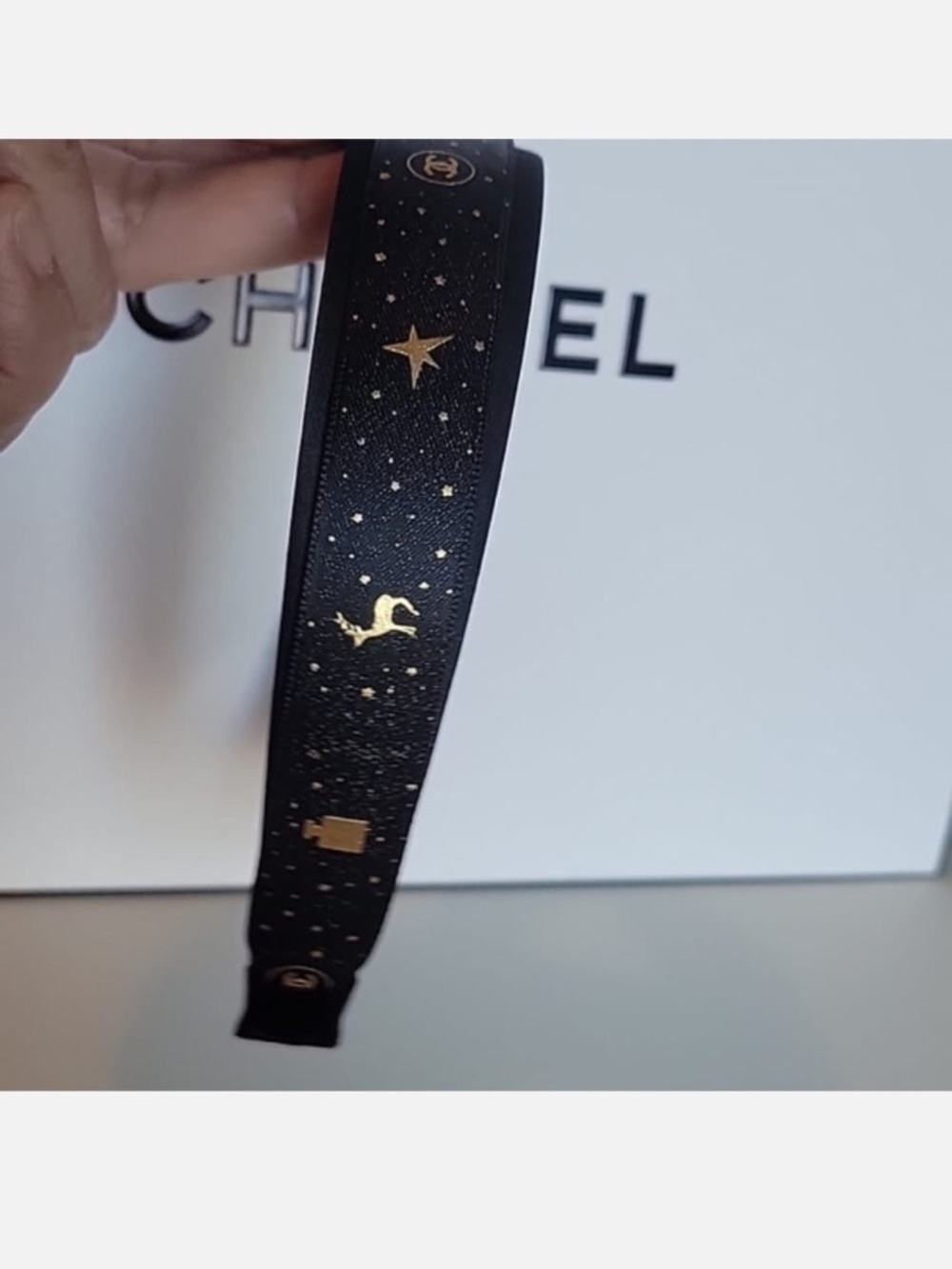Chanel black Ribbon - Picture 7 of 9